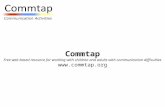 Commtap Free web based resource for working with children and adults with communication difficulties .