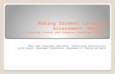 Making Student Learning Assessment “Work”: Aligning Course and Program Learning Outcomes Mary Tygh, Assessment Specialist, Professional Education Unit.