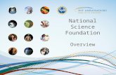 National Science Foundation Overview. Agenda Our Legacy: About NSF Our Work: Programs & The Merit Review Process Our Opportunities: Working at the NSF.