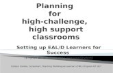 Setting up EAL/D Learners for Success ( English as an Additional Language/Dialect ) Colleen Combe, Consultant, Teaching Multilingual Learners (TML) Program.