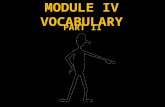 MODULE IV VOCABULARY PART II. MODULE IV In continuing our discussion of triangles, it is important that we discuss concurrent lines and points of concurrence.