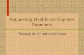 Requesting Healthcare Expense Payments Through the Friend of the Court.