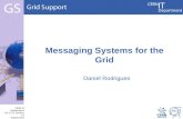 CERN IT Department CH-1211 Genève 23 Switzerland  t Messaging Systems for the Grid Daniel Rodrigues.