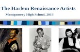 The Harlem Renaissance Artists Montgomery High School, 2013.