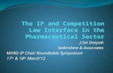 J.Sai Deepak Saikrishna & Associates MHRD IP Chair Roundtable Symposium 17 th & 18 th March’12.