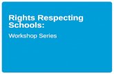Rights Respecting Schools: Workshop Series. Workshop 1 Children’s Rights and Education.