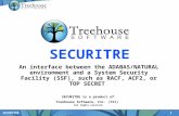 1 SECURITRE An interface between the ADABAS/NATURAL environment and a System Security Facility (SSF), such as RACF, ACF2, or TOP SECRET SECURITRE is a.