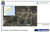 Pla GeneralPla de Participació Pública Antonio Prieto Cerdán Geographer.