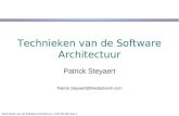 Technieken van de Software Architectuur, VUB ‘98-’99, Part 11 Technieken van de Software Architectuur Patrick Steyaert Patrick.Steyaert@MediaGeniX.com.