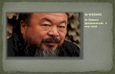 Ai Weiwei (pronounced: I way way). Weiwei perceives they are stuck in a “cycle” of dictators and political unrest in China.