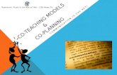 CO-TEACHING MODELS & CO-PLANNING COMMUNICATION IS THE KEY!