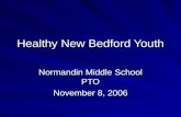 Healthy New Bedford Youth Normandin Middle School PTO November 8, 2006.