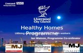 Healthy Homes Programme Utilising non-traditional Public Health workers Ian Watson, Programme Co-ordinator.