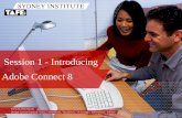 Adobe Connect 8 Session 1 - Introducing. Ambition in Action  Presenters, Workforce Development Adobe connect server: .
