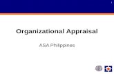 1 Organizational Appraisal ASA Philippines. 2 Presentation Impact assessment of the microfinance program Financial performance assessment of microfinance.