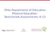 Ohio Department of Education Physical Education Benchmark Assessments: K-12.