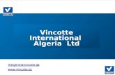 Vialgerie@vincotte.dz Vincotte International Algeria Ltd.