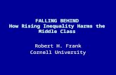 FALLING BEHIND How Rising Inequality Harms the Middle Class Robert H. Frank Cornell University.