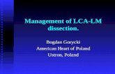 Management of LCA-LM dissection. Bogdan Gorycki American Heart of Poland Ustron, Poland.