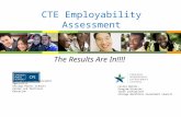 CTE Employability Assessment The Results Are In!!!! Leslie Beller, Program Director, Youth Initiatives Chicago Workforce Investment Council Sarah Rudofsky,