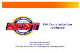 EM Constellation Training Richard Butgereit GIS Administrator Florida Division of Emergency Management.