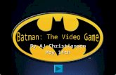 By AJ Christiansen May 14th Help Batman get to the other side of Gotham City and defeat all of his enemies by answering each question about them! Remember,