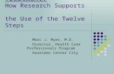 Evidence-Based Addiction Treatment: How Research Supports the Use of the Twelve Steps Marc J. Myer, M.D. Director, Health Care Professionals Program Hazelden.