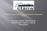 Transportation Planning for Washington State’s Aging Population.