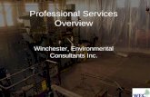 Professional Services Overview Winchester, Environmental Consultants Inc.