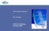 October 2007 CIM UG Meeting Texas Nodal Program Raj Chudgar.