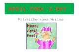 Matveichenkova Marina.  You can fool all the people some of the time, and some of the people all the time, but you cannot fool all the people all the.