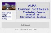 ESO - Tokyo 04-08 July, 2005 ALMA Common Software Training- Course Session 1b Distributed Systems G.Chiozzi.