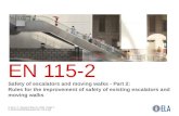 © ELA | T. Kausel | 12-Oct-14 | Page 1 H:\Normen\SNEE\Kausel EN 115-2.ppt EN 115-2 Safety of escalators and moving walks - Part 2: Rules for the improvement.