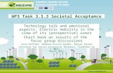 Technology talk and emotional aspects: Electric mobility in the view of its (prospective) users Chart book on results of the focus group discussions Jutta.