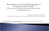 Raluca Mihaela Levonian University of Bucharest/Università degli Studi della Calabria MIG-KOMM-EU – “Mehrsprachige interkulturelle Geschäftskommunikation.