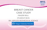 BREAST CANCER CASE STUDY FRAZER BELL STUDENT BMS BSc APPLIED BIOMEDICAL SCIENCE.