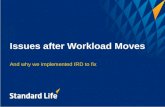 Issues after Workload Moves And why we implemented IRD to fix.