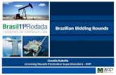 Nome da Apresentação NBome Claudia Rabello Licensing Rounds Promotion Superintendent - ANP Brazilian Bidding Rounds.
