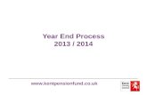 Www.kentpensionfund.co.uk Year End Process 2013 / 2014.