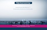Factonomy Resilience™ Enterprise Business Continuity.