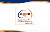 AGPN acknowledges the financial support of the Australian Government Department of Health and Ageing.