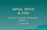 APSA, SPCC & YOU All you’ve ever wanted to know…. ….and more! Prepared by Sylvia Mosse San Diego County Dept of Environmental Health.