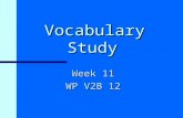 Vocabulary Study Week 11 WP V2B 12. Raze (rays) To level to the ground To level to the ground To tear down or demolish To tear down or demolish LINK-Rays.