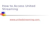 How to Access United Streaming .