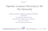 Http://nesl.ee.ucla.edu/  1 Dynamic Location Discovery in Ad-Hoc Networks Andreas Savvides, Athanassios Boulis and Mani B. Srivastava.