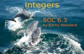 Integers SOL 6.3 by Kathy Woodard. 6.3 The student will a) identify and represent integers; b) order and compare integers; and c) identify and describe.
