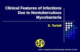 E. Tortoli Clinical Features of Infections Due to Nontuberculous Mycobacteria Cesme – Symposium of Mycobacteriology, December 10, 2004.