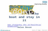 @HelenBevan How to rock the boat and stay in it   Helen Bevan Source of image: