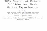 SUSY Search at Future Collider and Dark Matter Experiments D. P. Roy Homi Bhabha Centre for Science Education Tata Institute of Fundamental Research Mumbai.