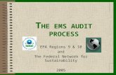 T HE EMS AUDIT PROCESS EPA Regions 9 & 10 and The Federal Network for Sustainability 2005.